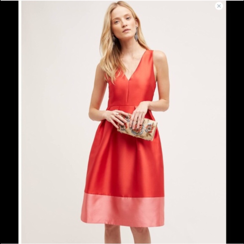 NWT Anthropologie Roseblock dress 8